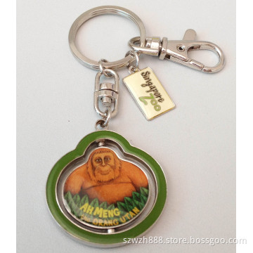 Spinner Keychain with Charm (CXD-K009)